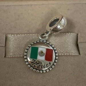 Pandora mexico flag charm
